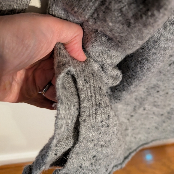 Madewell Donegal Whitworth Mockneck Sweater M - Picture 4 of 10